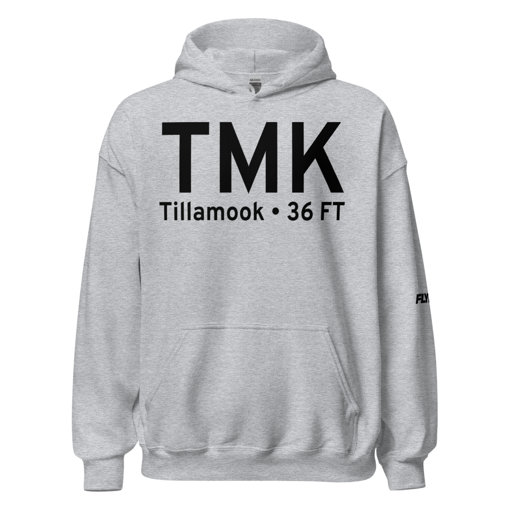 Tillamook (KTMK) Airport Hoodie Sweatshirt 