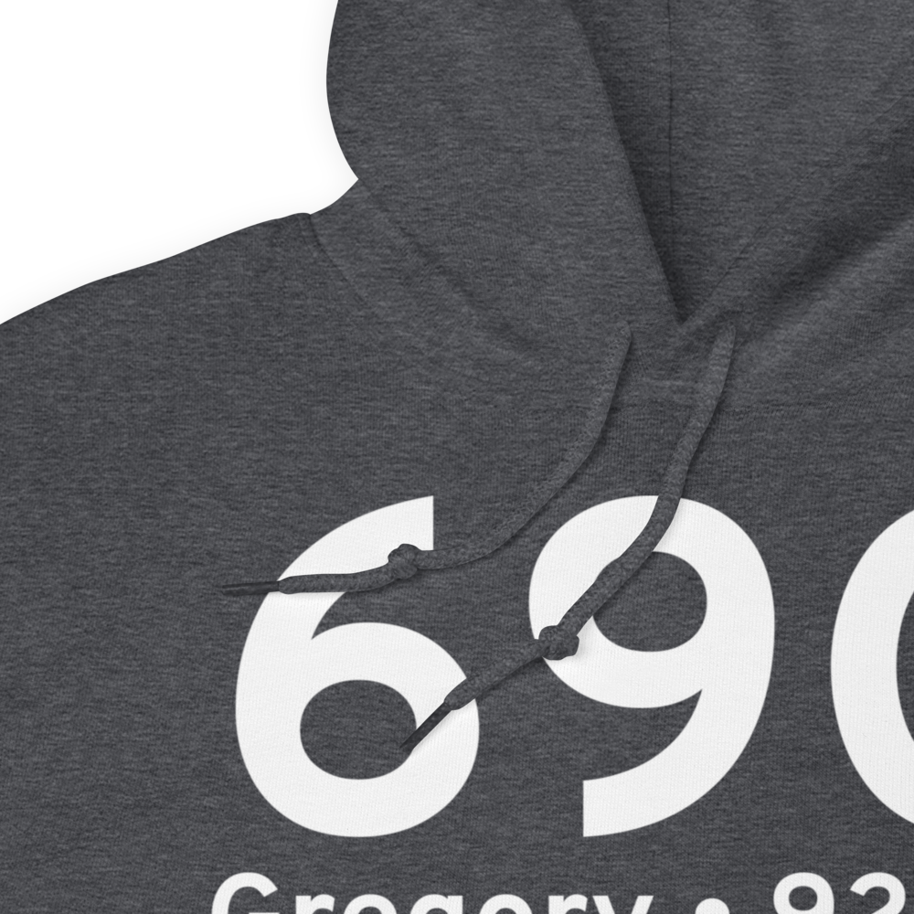 Gregory (69G) Airport Hoodie Sweatshirt 