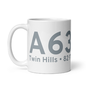 Twin Hills (A63) Airport Mug