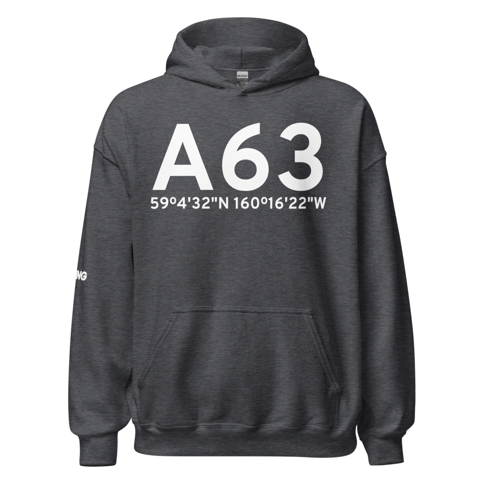 Twin Hills (A63) Airport Hoodie Sweatshirt 