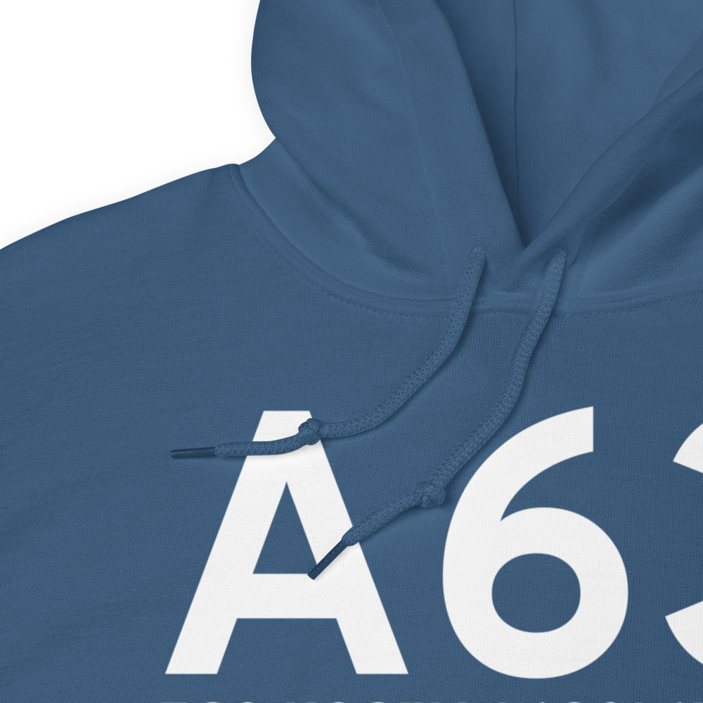 Twin Hills (A63) Airport Hoodie Sweatshirt 