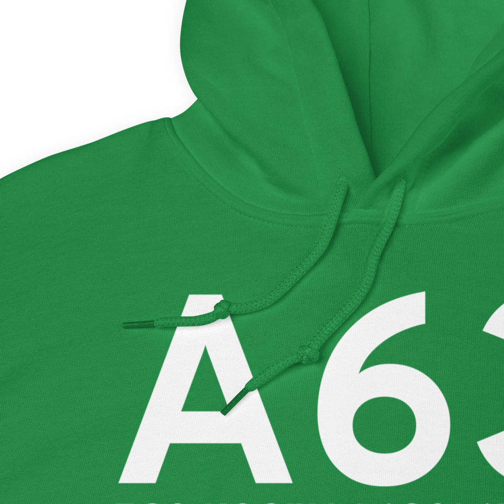 Twin Hills (A63) Airport Hoodie Sweatshirt 