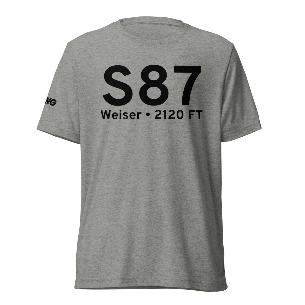 Weiser (KS87) Airport Tri-blend T-Shirt 