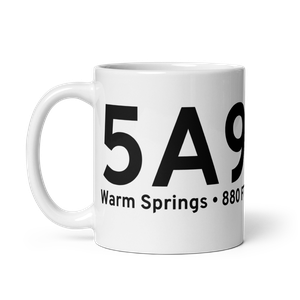 Warm Springs (K5A9) Airport Mug