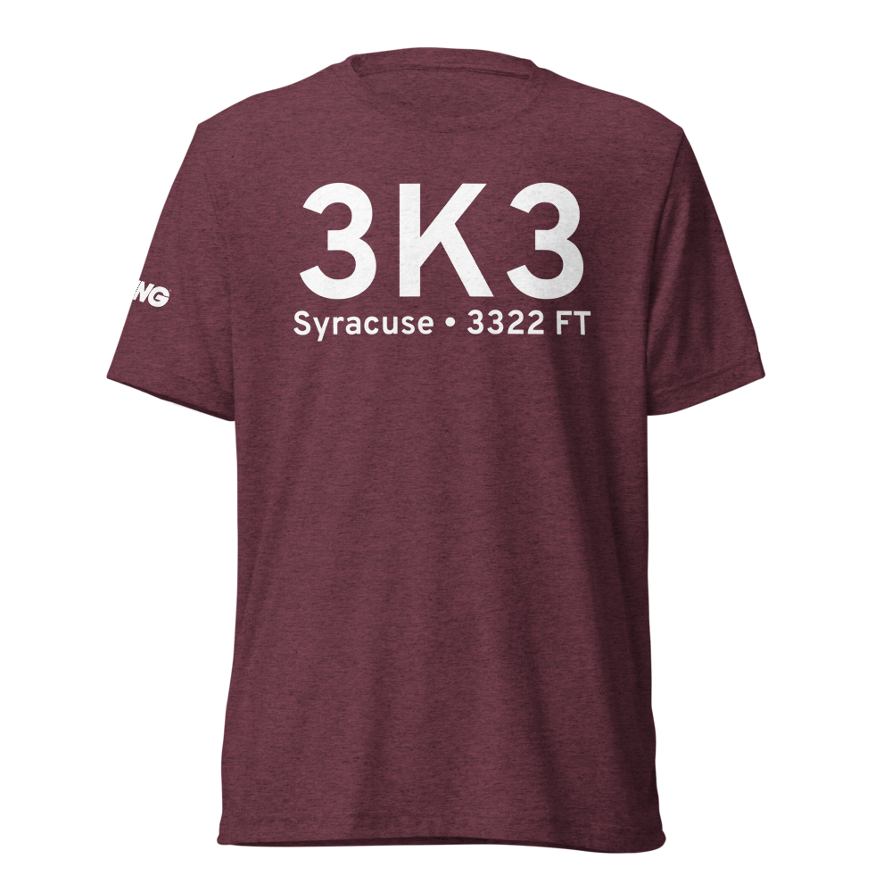 Syracuse (K3K3) Airport Tri-blend T-Shirt 