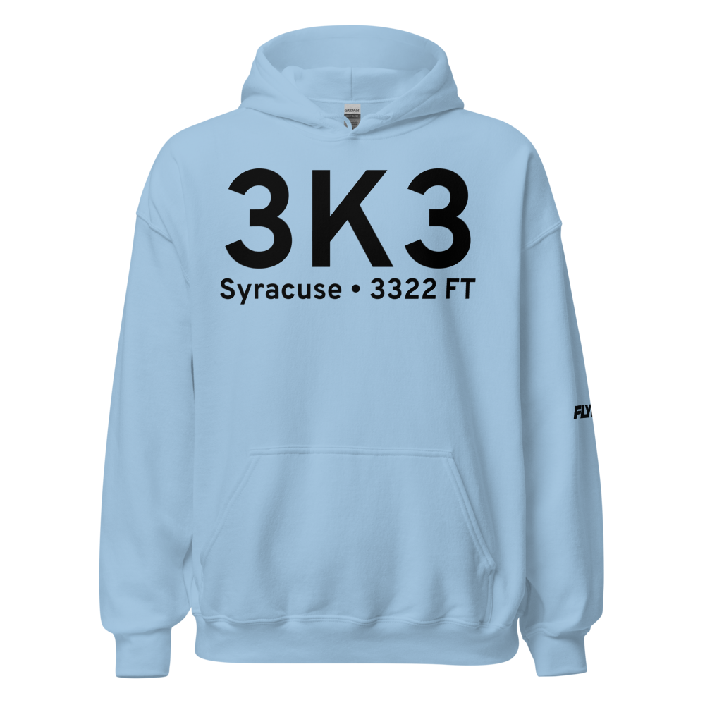 Syracuse (K3K3) Airport Hoodie Sweatshirt 