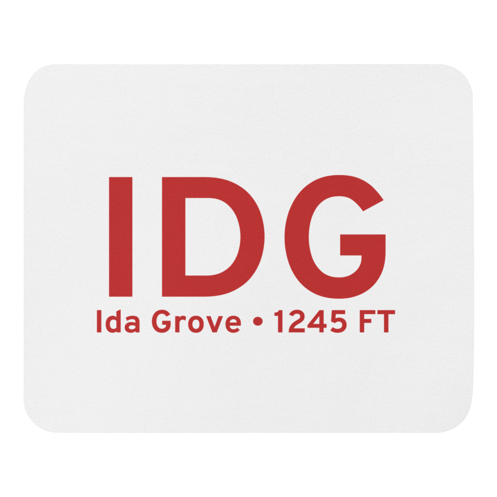 Ida Grove (KIDG) Airport  Mouse Pad 