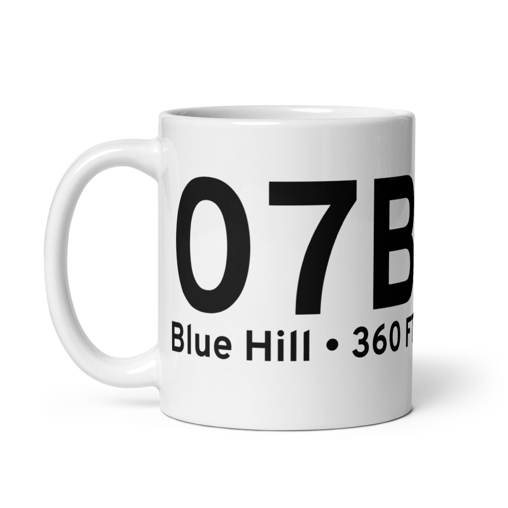 Blue Hill (07B) Airport Mug 