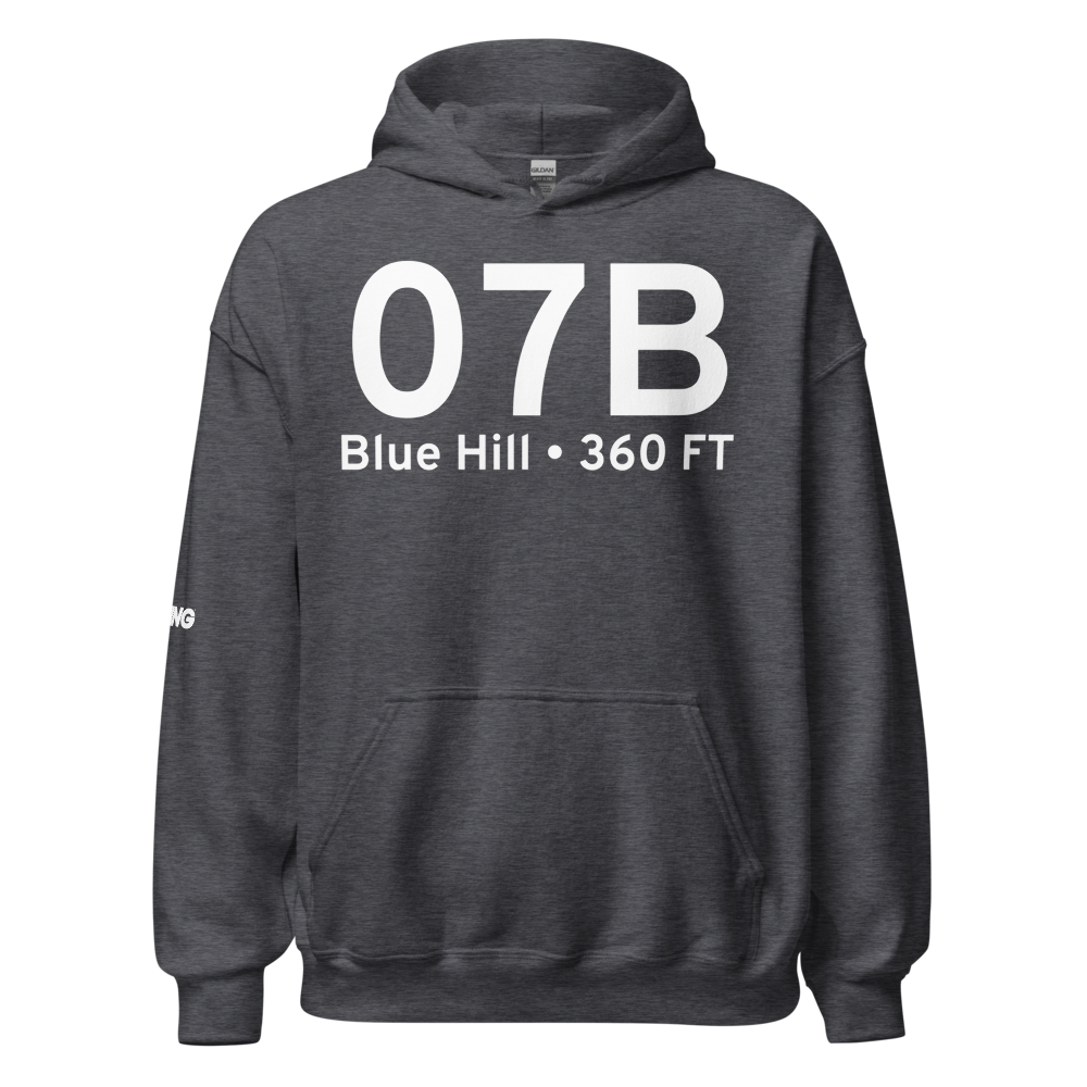 Blue Hill (07B) Airport Hoodie Sweatshirt 