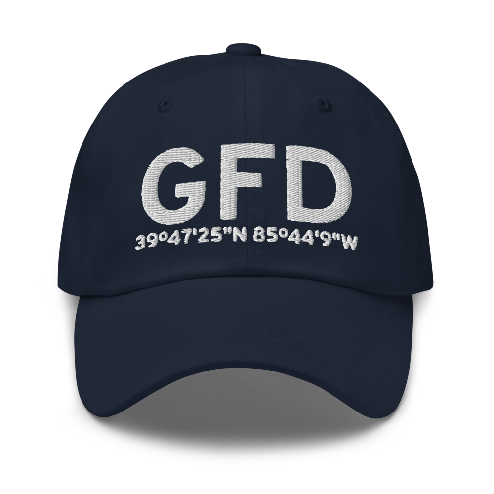 Greenfield (GFD) Airport Hat 