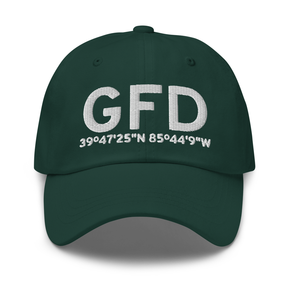 Greenfield (GFD) Airport Hat 