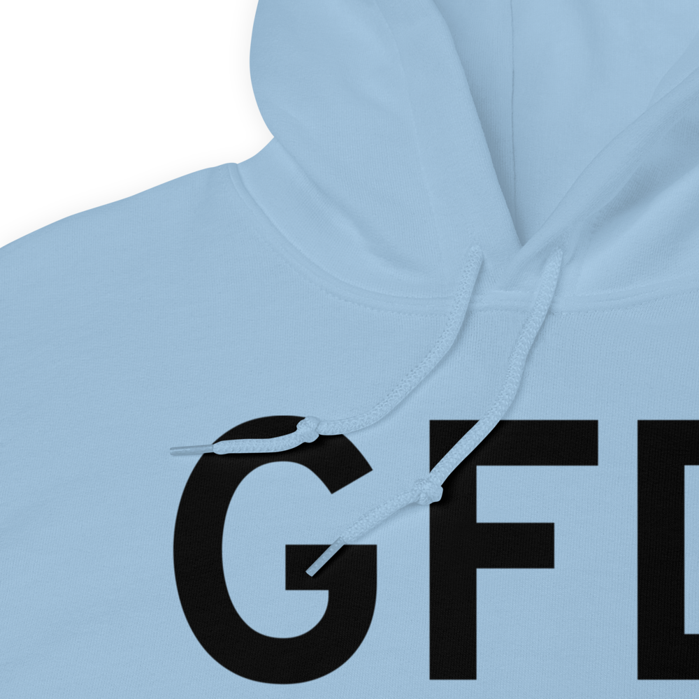 Greenfield (GFD) Airport Hoodie Sweatshirt 