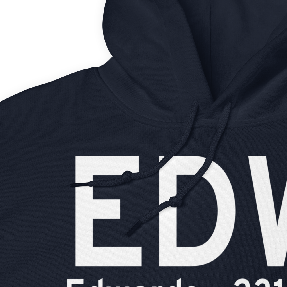 Edwards (KEDW) Airport Hoodie Sweatshirt 