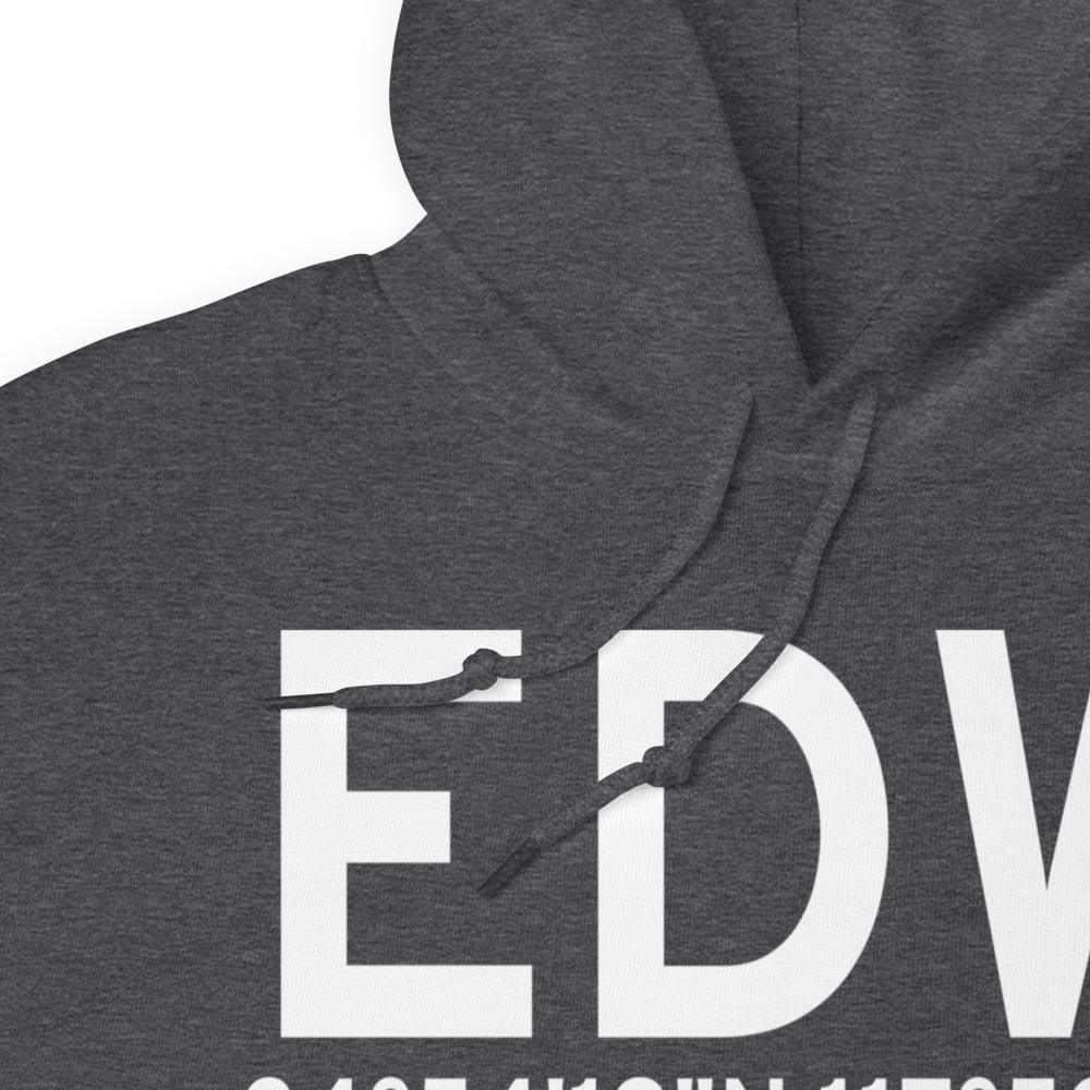 Edwards (KEDW) Airport Hoodie Sweatshirt 