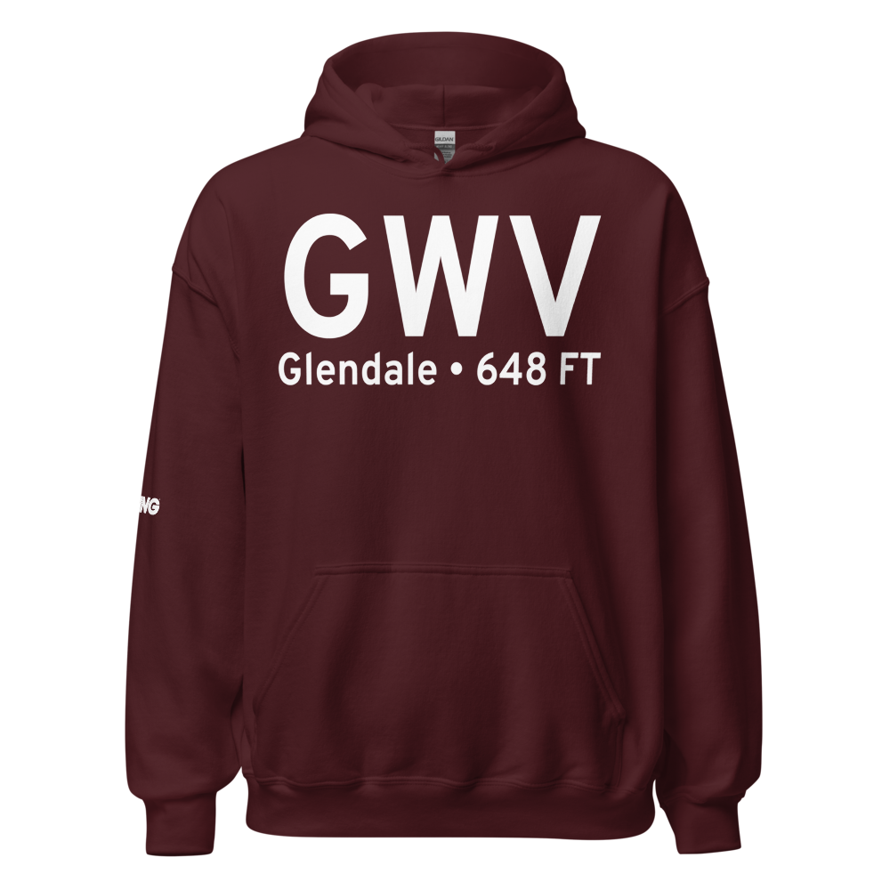 Glendale (WV66) Airport Hoodie Sweatshirt 