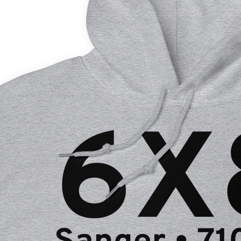 Sanger (6XS8) Airport Hoodie Sweatshirt 