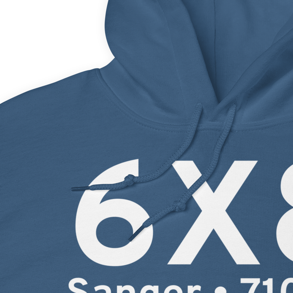Sanger (6XS8) Airport Hoodie Sweatshirt 