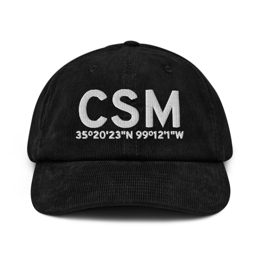 Clinton (KCSM) Airport Hat 
