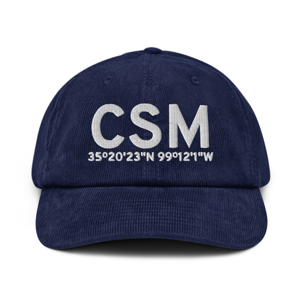 Clinton (KCSM) Airport Hat 