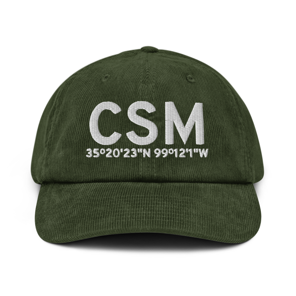 Clinton (KCSM) Airport Hat 