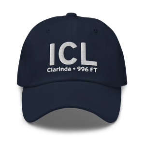 Clarinda (KICL) Airport Hat