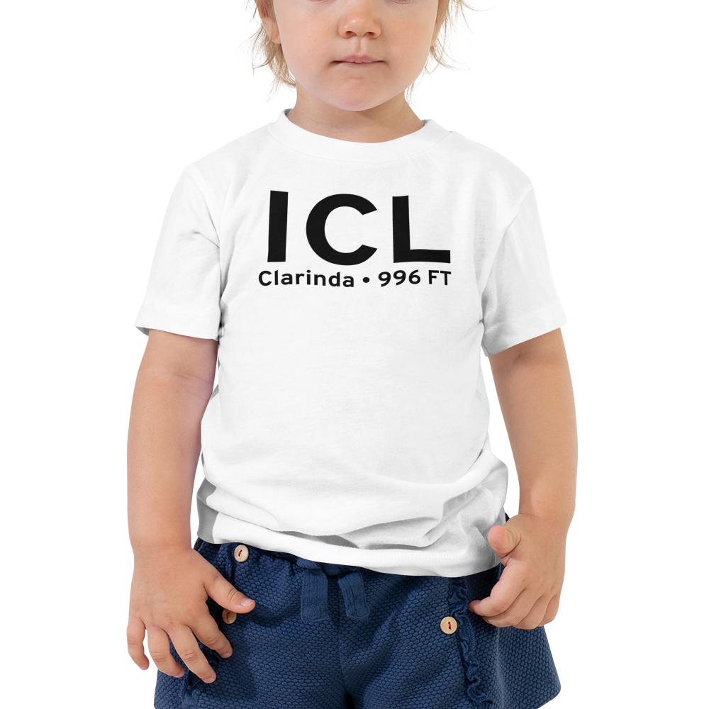Clarinda (KICL) Airport Toddler T-Shirt 
