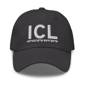 Clarinda (KICL) Airport Hat