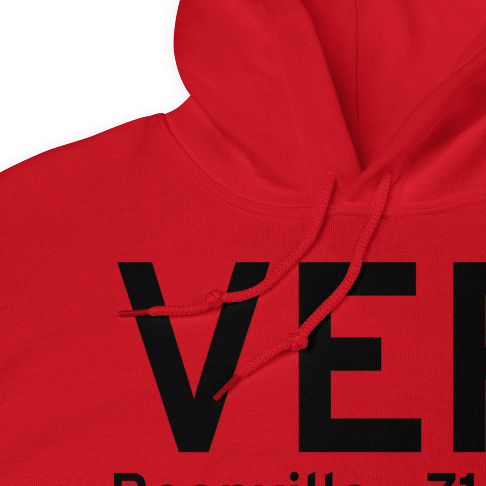 Boonville (KVER) Airport Hoodie Sweatshirt 