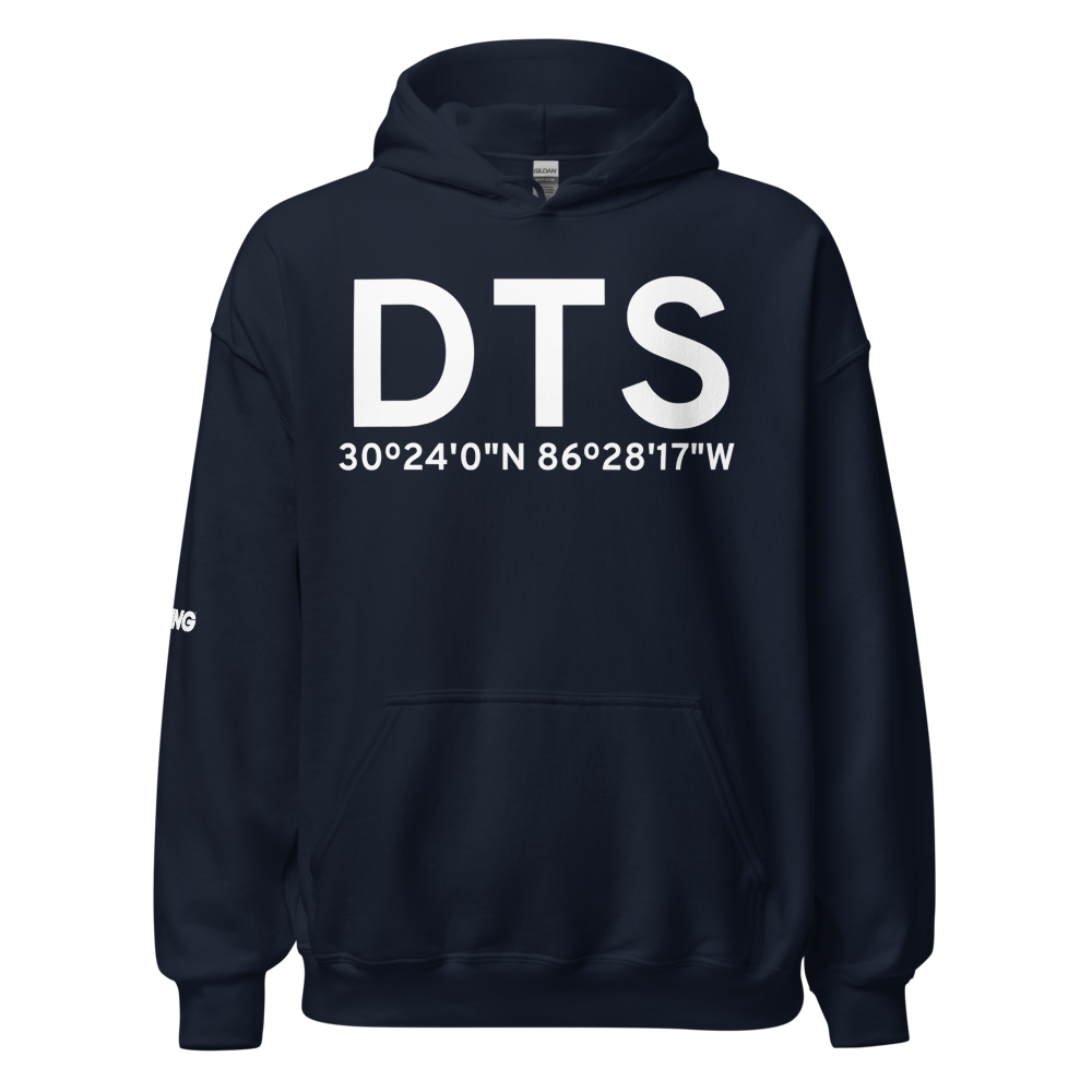 Destin (KDTS) Airport Hoodie Sweatshirt 
