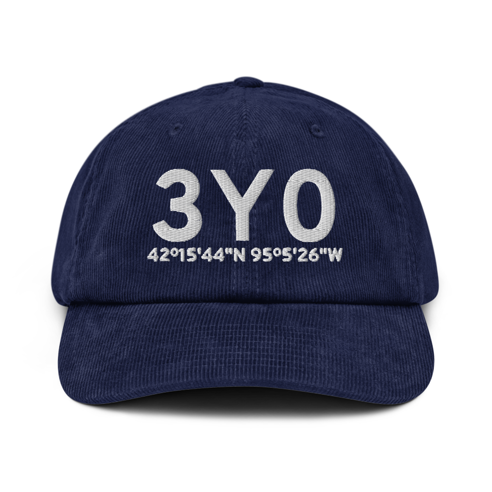 Wall Lake (3Y0) Airport Hat 