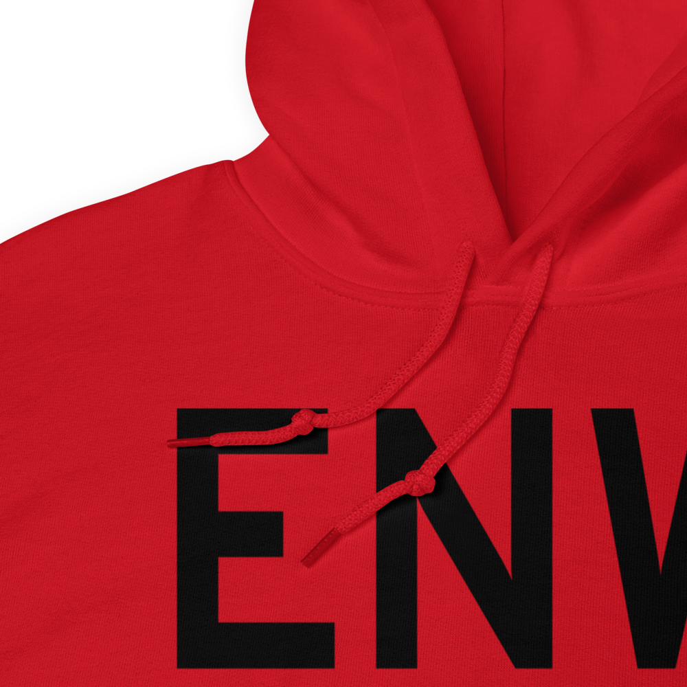 Kenosha (KENW) Airport Hoodie Sweatshirt 