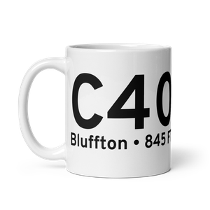 Bluffton (C40) Airport Mug