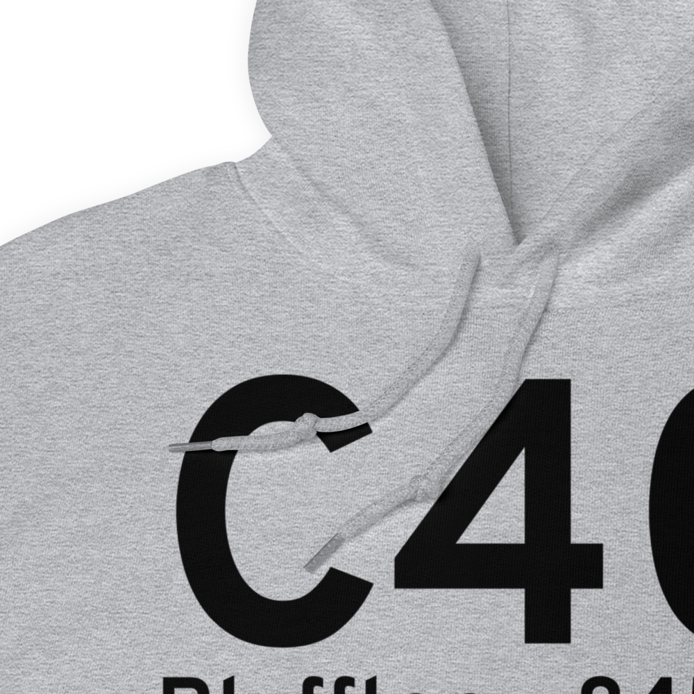 Bluffton (C40) Airport Hoodie Sweatshirt 