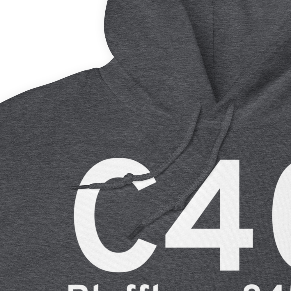 Bluffton (C40) Airport Hoodie Sweatshirt 