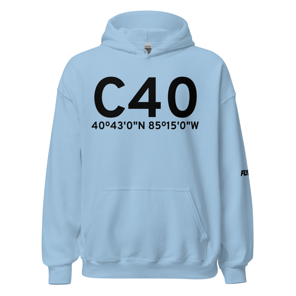 Bluffton (C40) Airport Hoodie Sweatshirt 