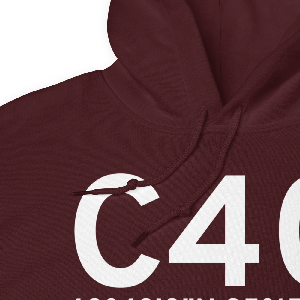 Bluffton (C40) Airport Hoodie Sweatshirt 