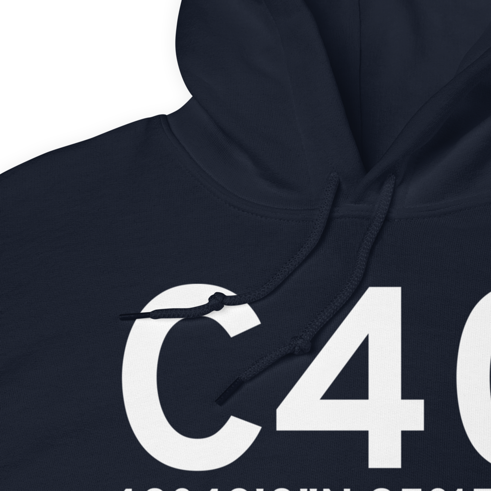 Bluffton (C40) Airport Hoodie Sweatshirt 