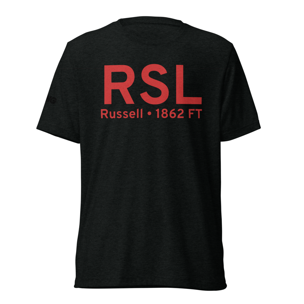 Russell (KRSL) Airport Tri-blend T-Shirt 