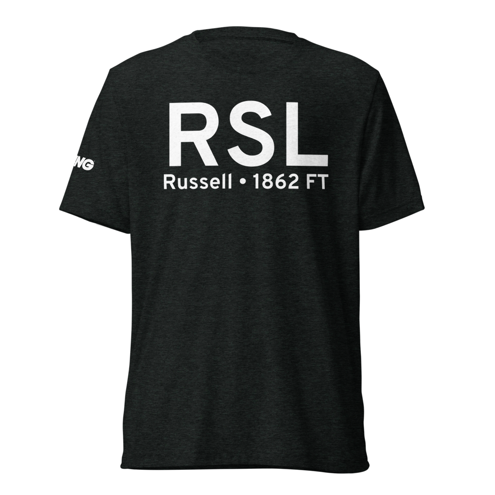 Russell (KRSL) Airport Tri-blend T-Shirt 