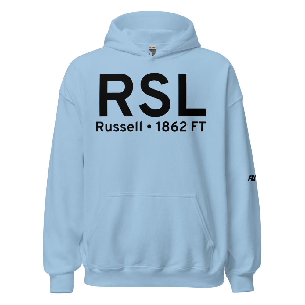 Russell (KRSL) Airport Hoodie Sweatshirt 