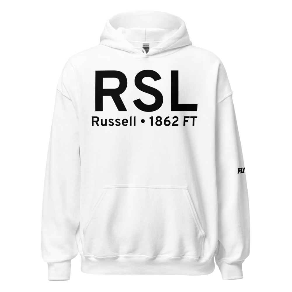 Russell (KRSL) Airport Hoodie Sweatshirt 