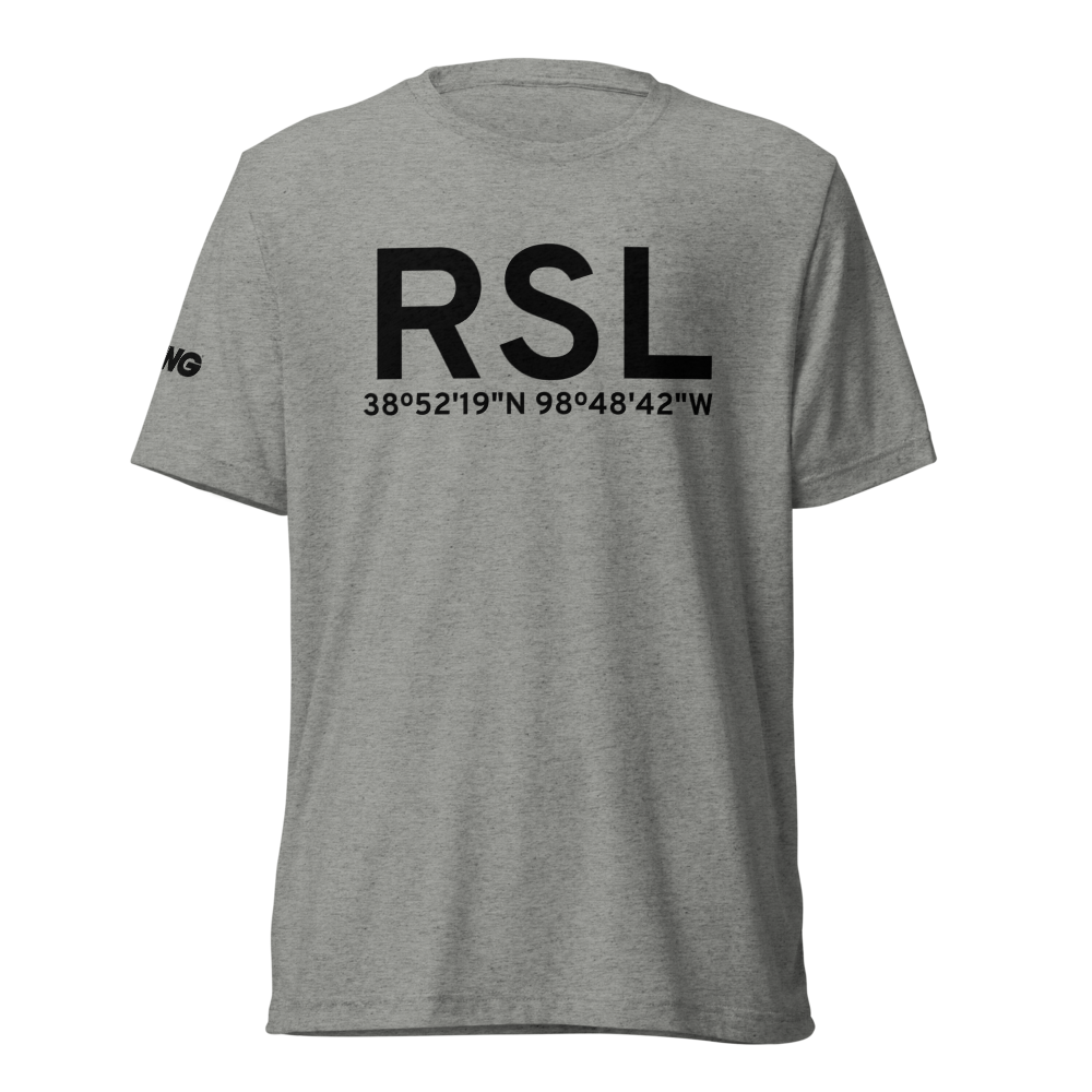 Russell (KRSL) Airport Tri-blend T-Shirt 