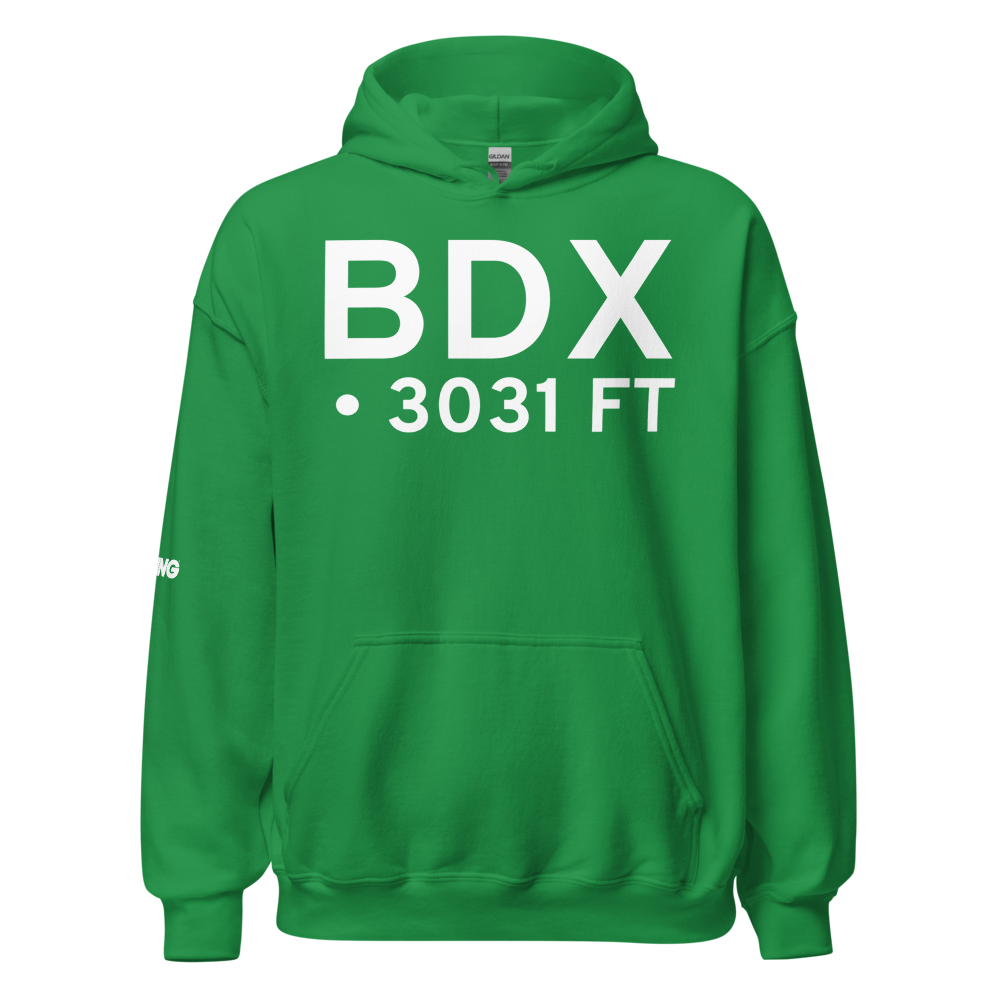  (KBDX) Airport Hoodie Sweatshirt 