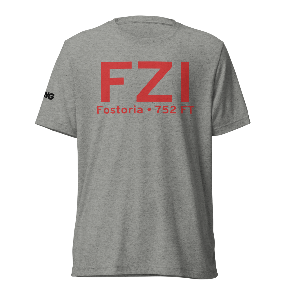Fostoria (KFZI) Airport Tri-blend T-Shirt 