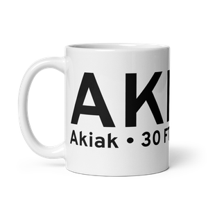 Akiak (PFAK) Airport Mug