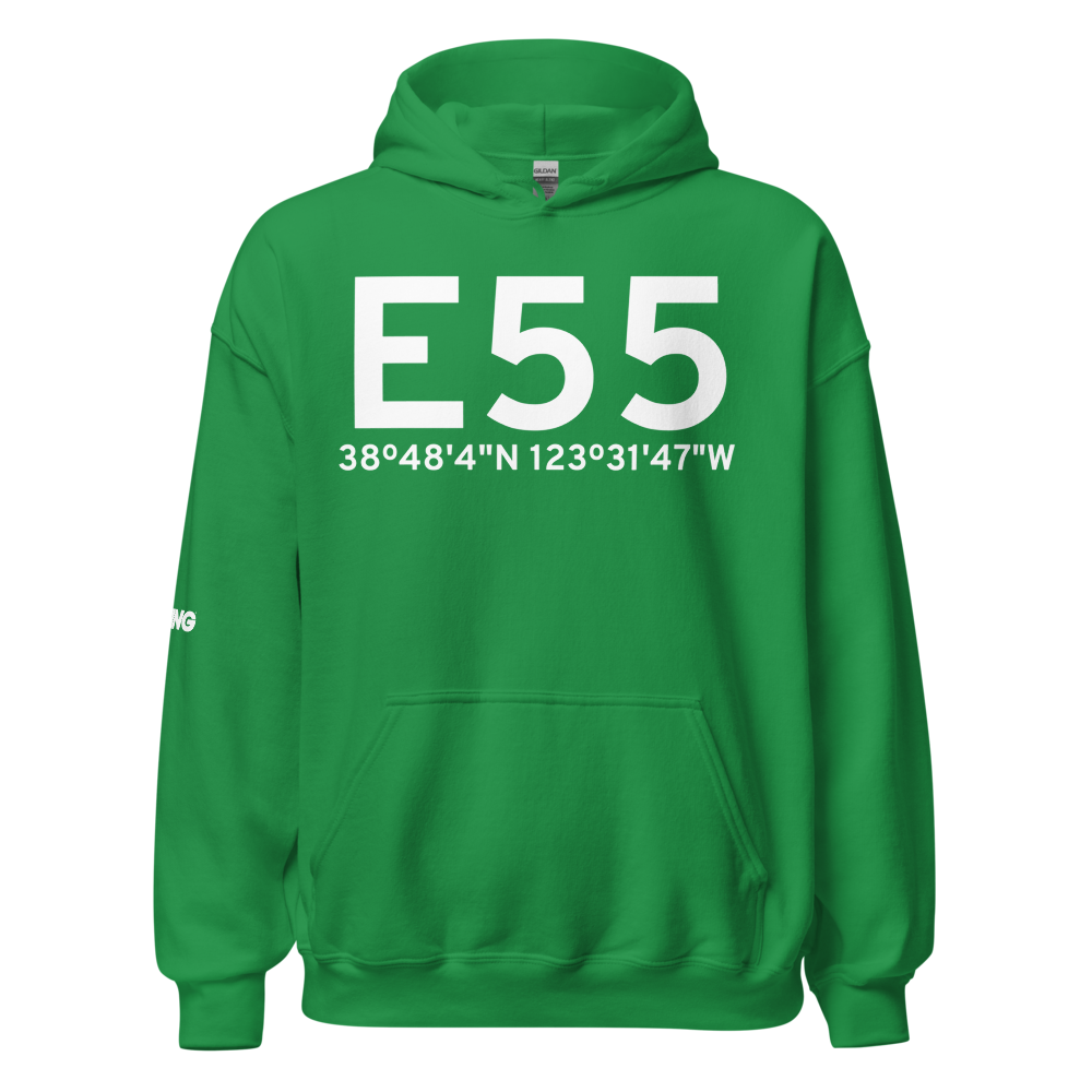 Gualala (E55) Airport Hoodie Sweatshirt 