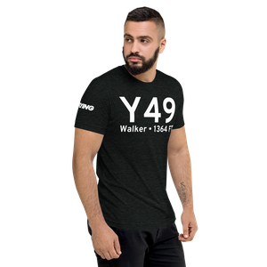 Walker (Y49) Airport Tri-blend T-Shirt