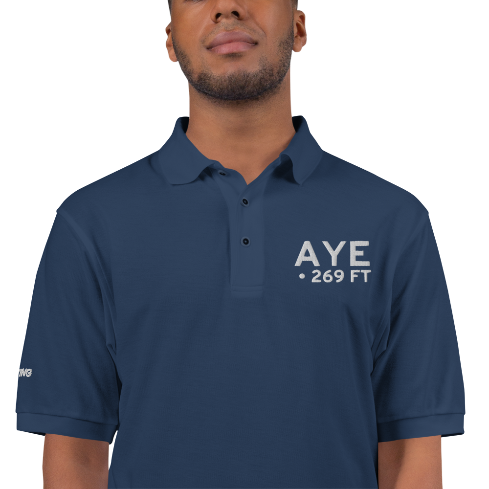  (KAYE) Airport Port Authority Embroidered Polo Shirt 