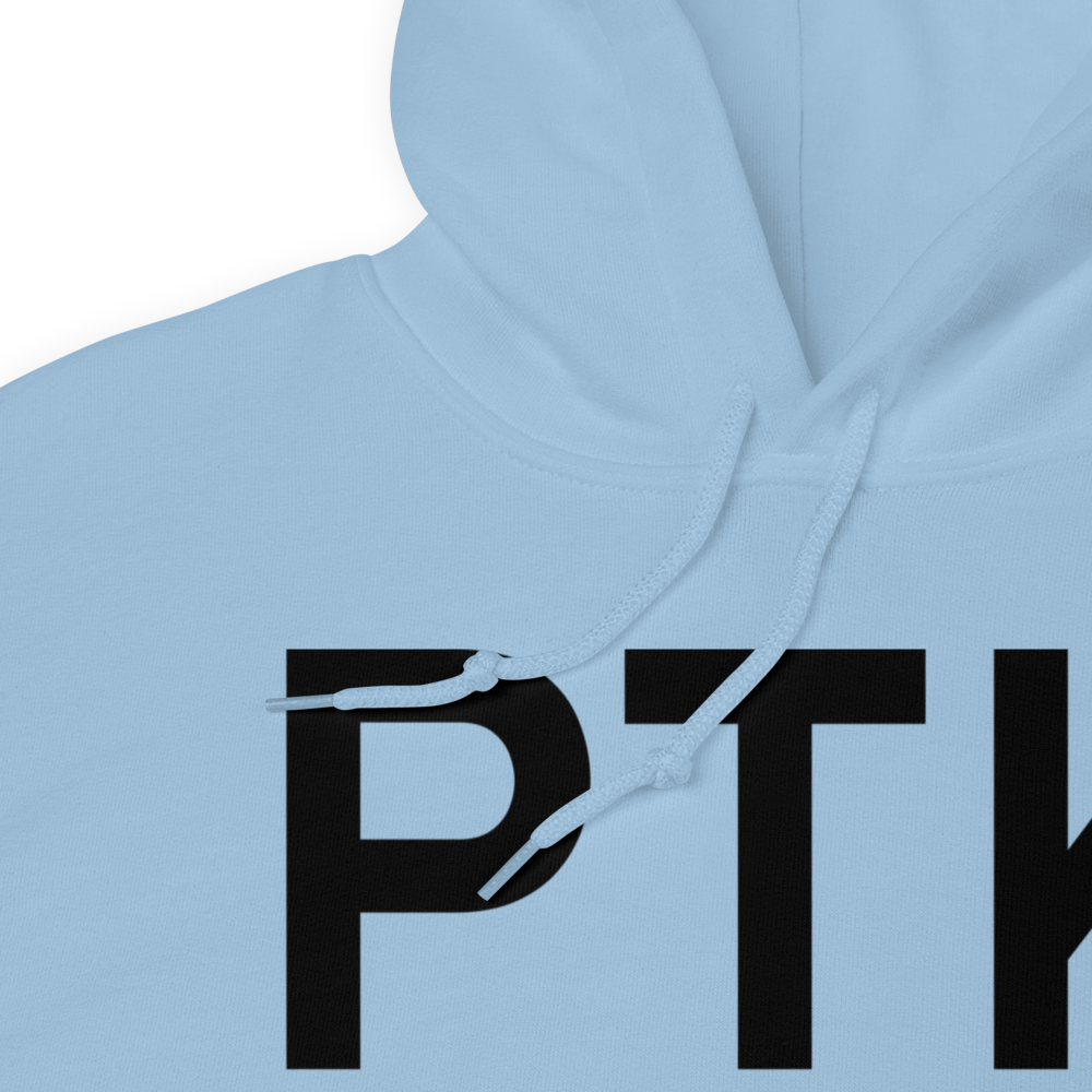 Pontiac (KPTK) Airport Hoodie Sweatshirt 