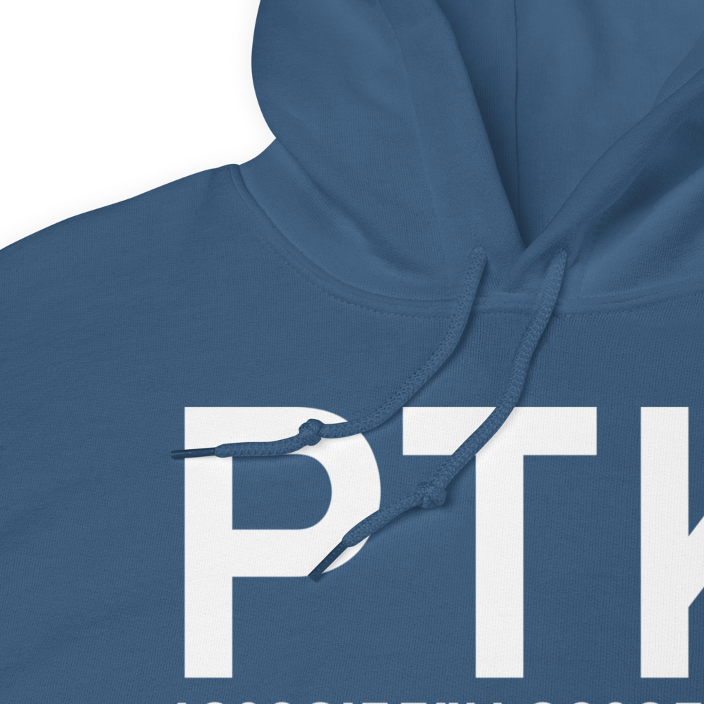 Pontiac (KPTK) Airport Hoodie Sweatshirt 